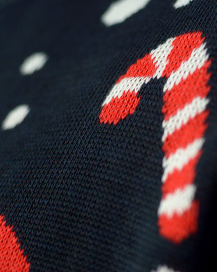 Blue Gingerbread Christmas Sweater for Family