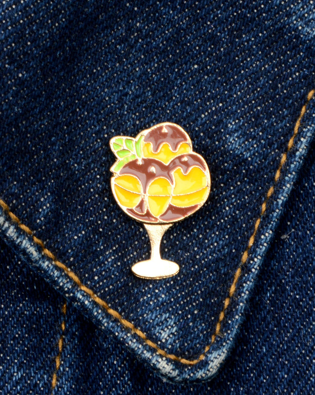 Ice Cream Cone Badge