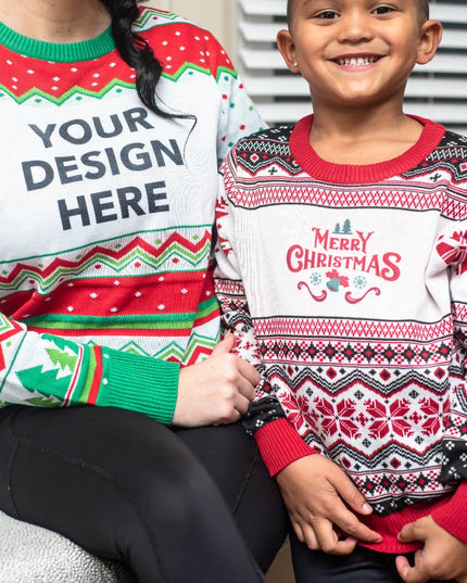 Custom Adult Ugly Christmas Sweater