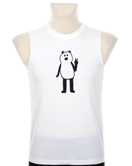 Bear Design Tank Top