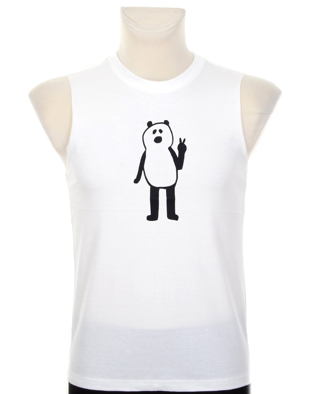 Bear Design Tank Top