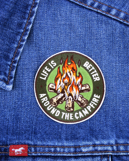 Iron-On Patch - Life is Better