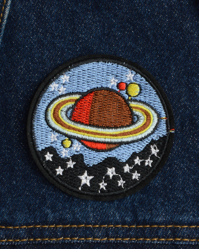 Felvarró - Space Themed Embroidery Patch