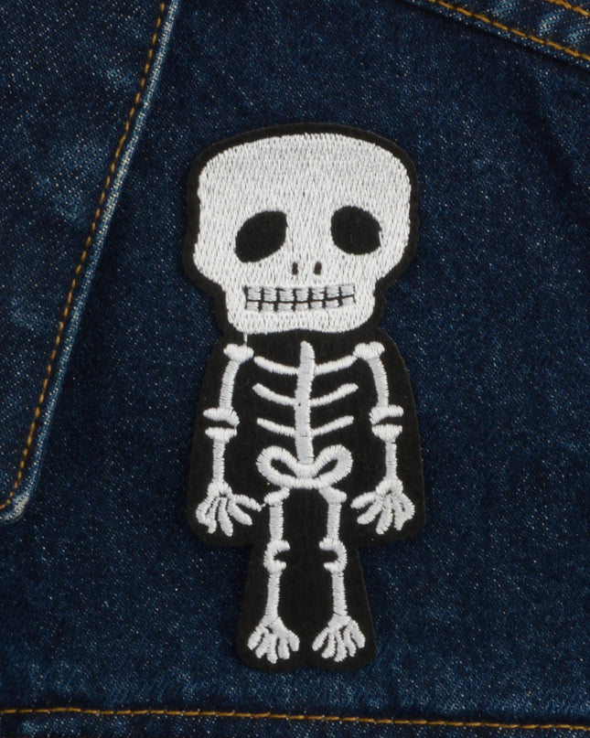 Skeleton Patch - Fun Halloween Accessory