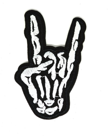 Skeleton Hand IV Halloween Costume Patch