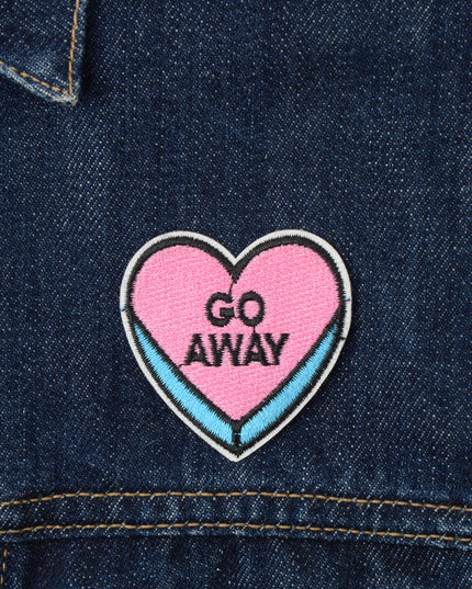 Go Away Patch - Edgy Gift for All