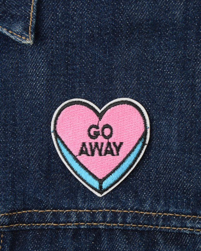 Go Away Patch - Edgy Gift for All
