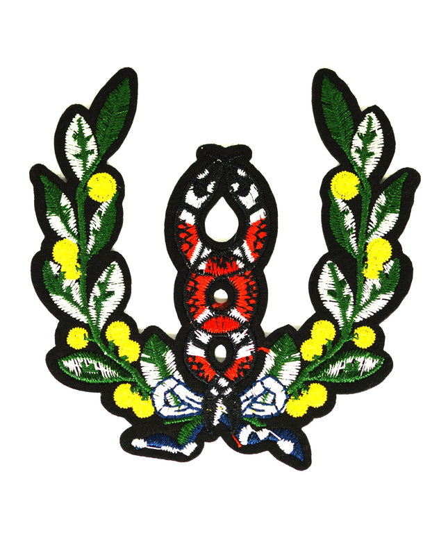 Snake Wreath Patch
