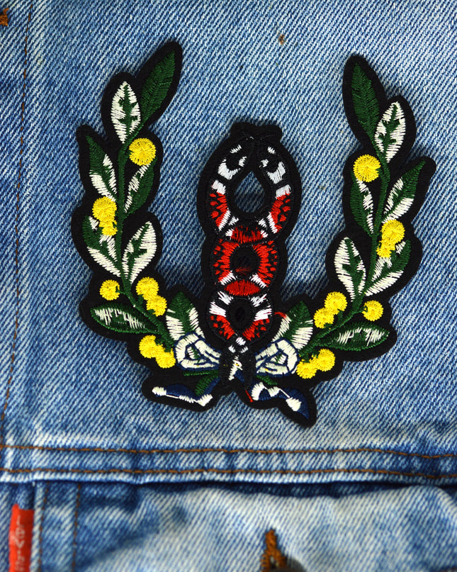 Snake Wreath Patch