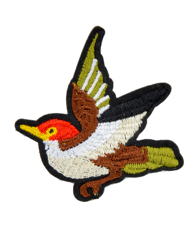 Hummingbird II Patch - Elegant Nature Design