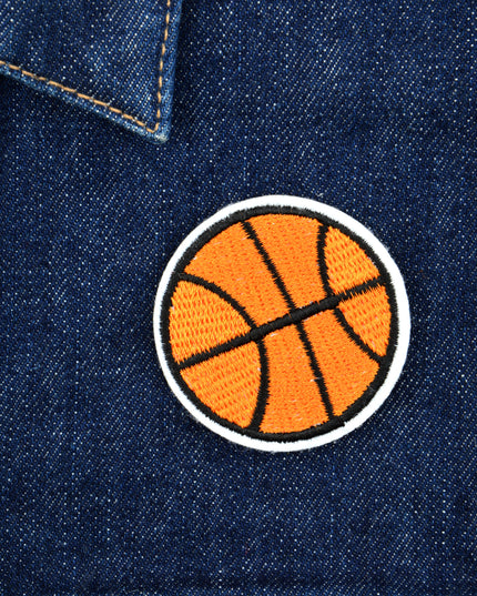 Iron-On Patch - Basketball