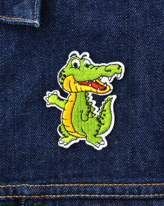Croc II Patch - Unique Animal Embroidery