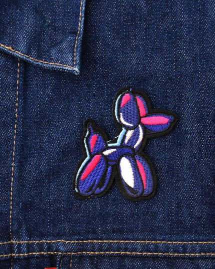 Balloon Dog II Patch - Fun and Colorful Design