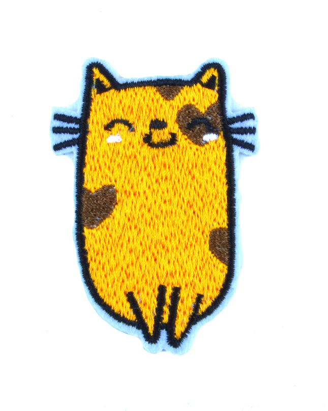 Patch - Smiling Chubby Cat