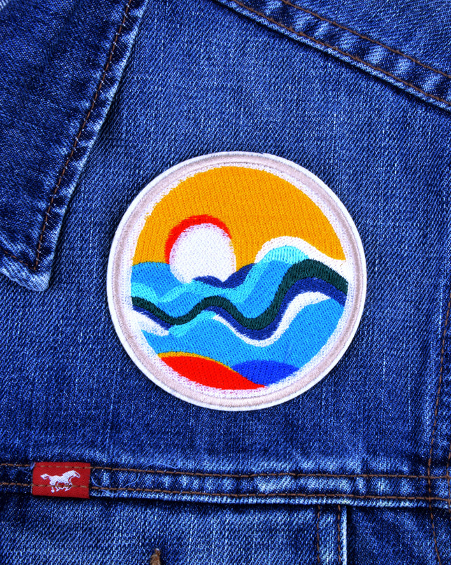 Wavy Sea Patch
