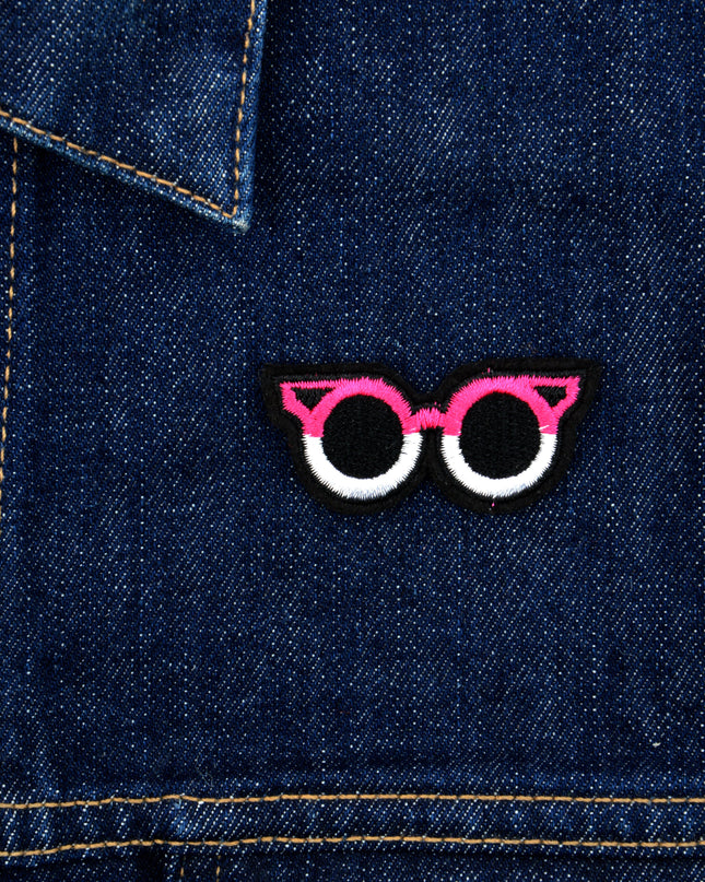 Pink Sunglasses Patch