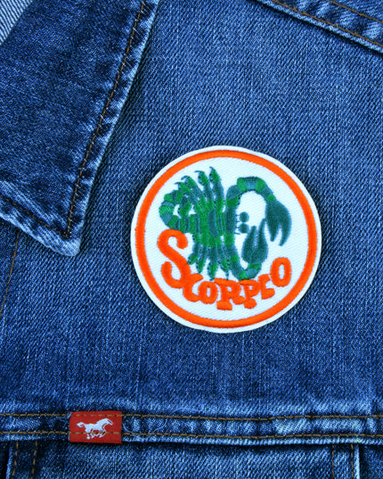 Scorpio Zodiac Iron-On Patch