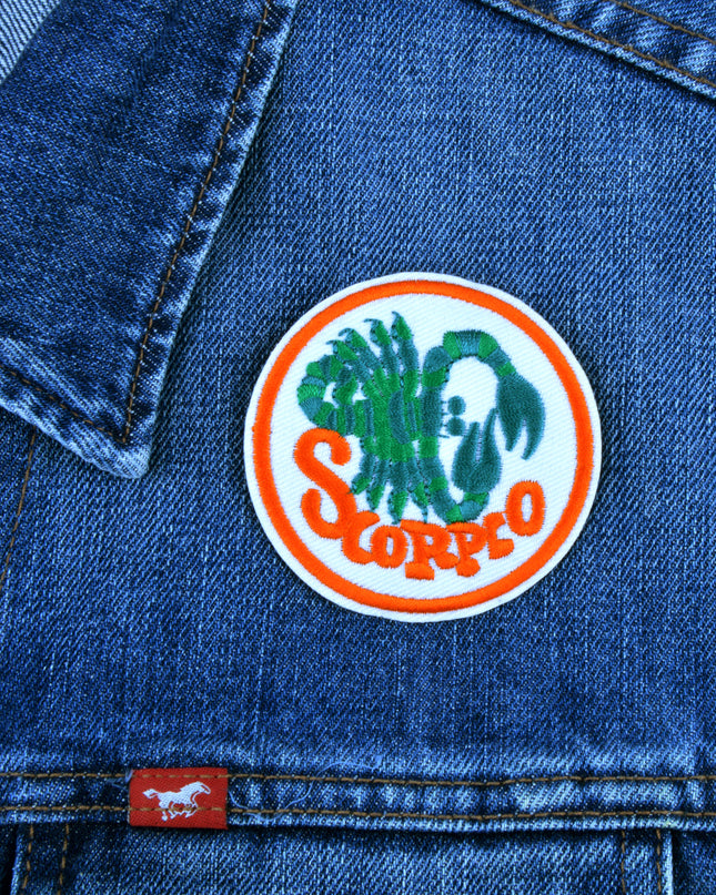 Scorpio Zodiac Iron-On Patch
