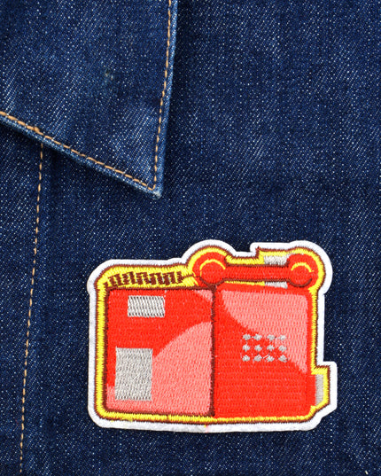 Red Phone Patch - Nostalgic Accessory