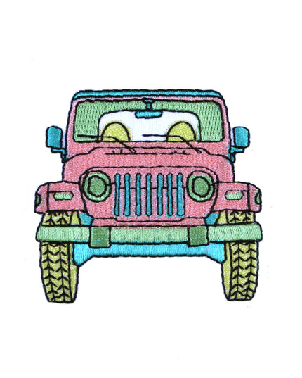 Off-Road Vehicle Patch - Adventurous and Fun