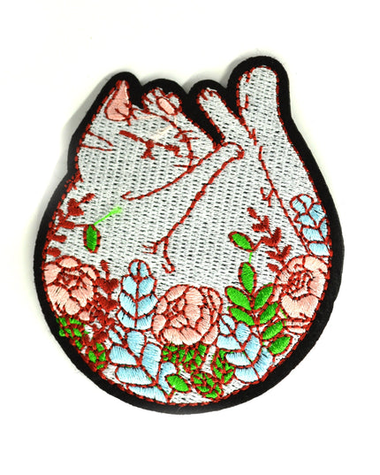 Floral Cat Patch