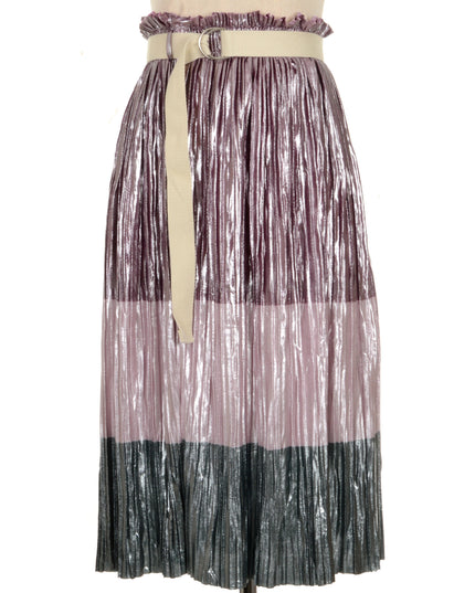 Mauve Chrome Skirt