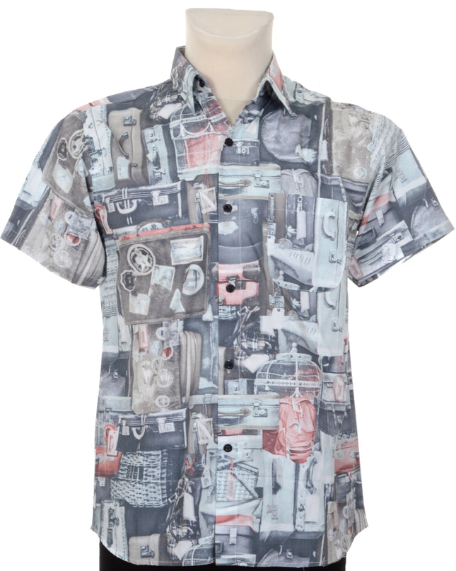 Christmas Sweater with Suitcase Design