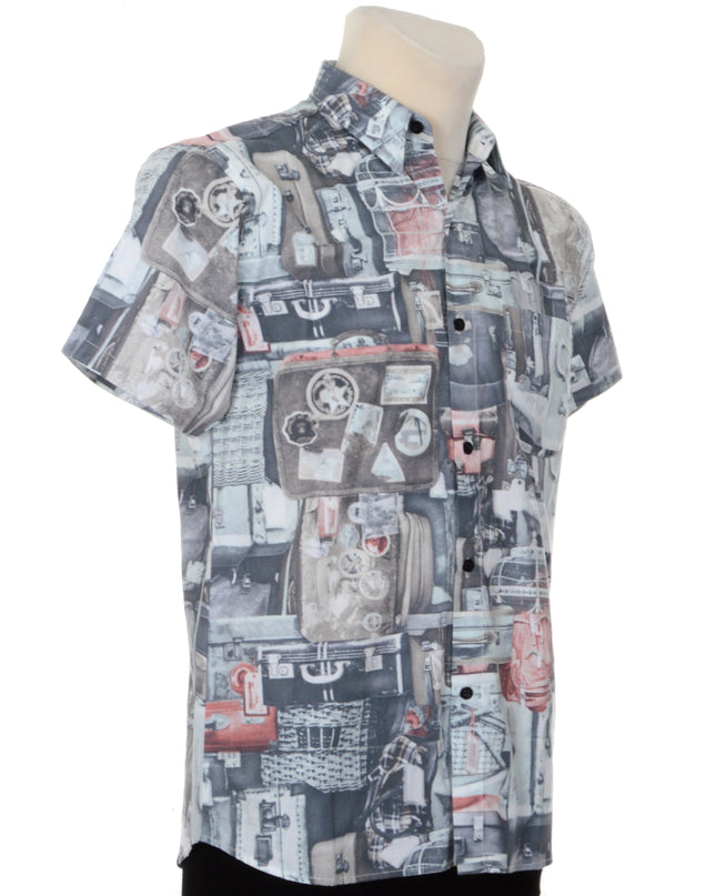 Christmas Sweater with Suitcase Design