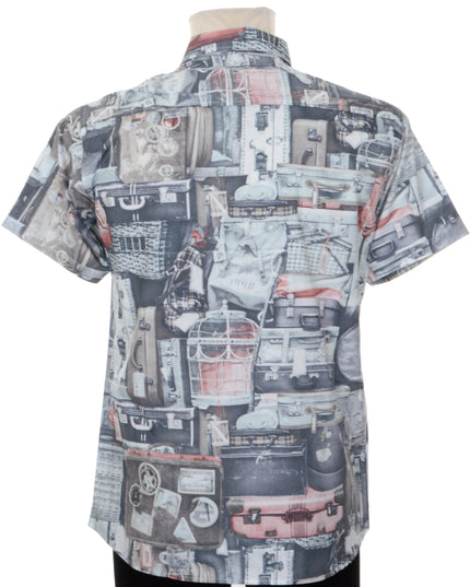 Christmas Sweater with Suitcase Design