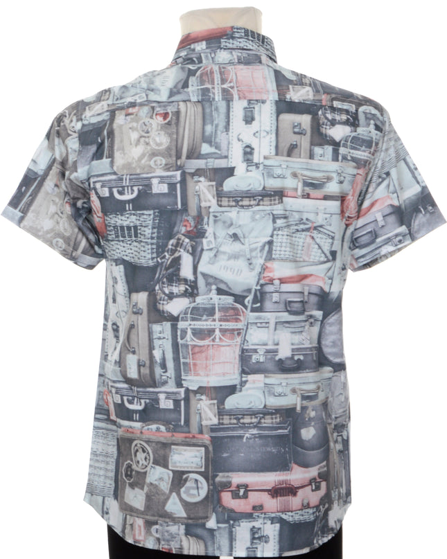 Christmas Sweater with Suitcase Design