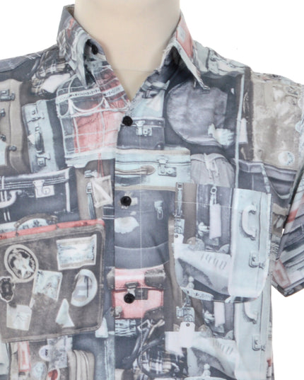 Christmas Sweater with Suitcase Design