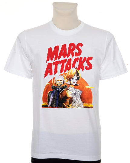 Mars Attacks T-Shirt - Ideal for Halloween Celebrations