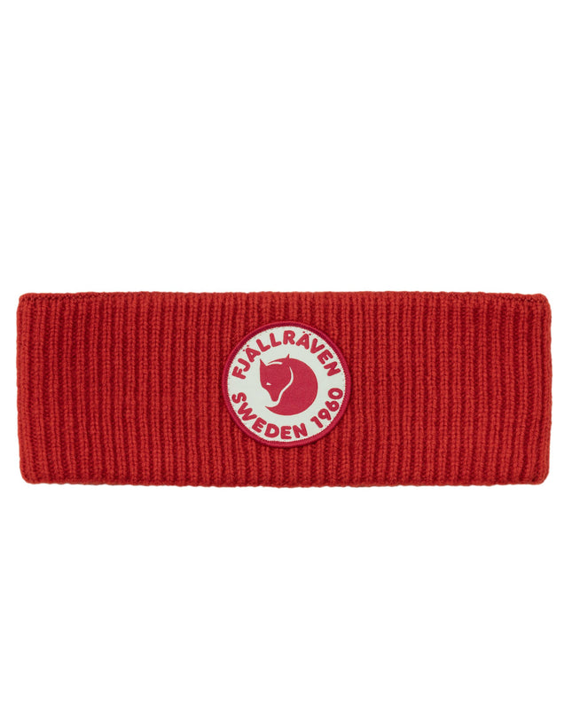 Fjallraven 1960 Logo Headband - True Red Shade