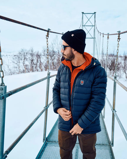Fjallraven Heavy Beanie in Dark Oak