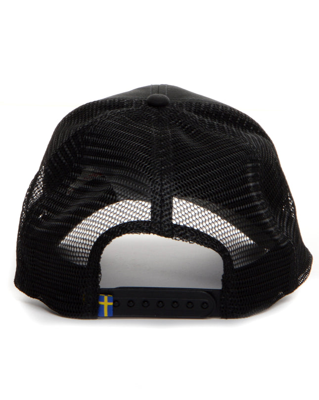 Fjallraven 1960 Logo Langtradarkeps - Black | Handle: fjallraven-logo-long-beanie-black-hat