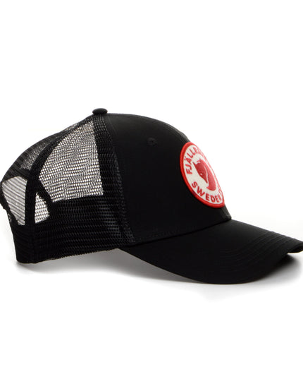 Fjallraven 1960 Logo Langtradarkeps - Black | Handle: fjallraven-logo-long-beanie-black-hat