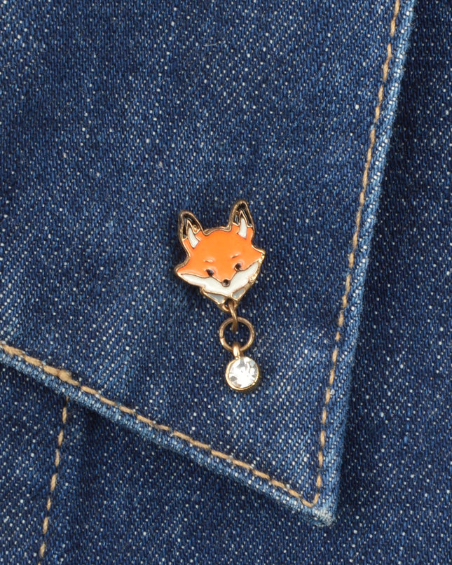 Badge - Fox for Easter