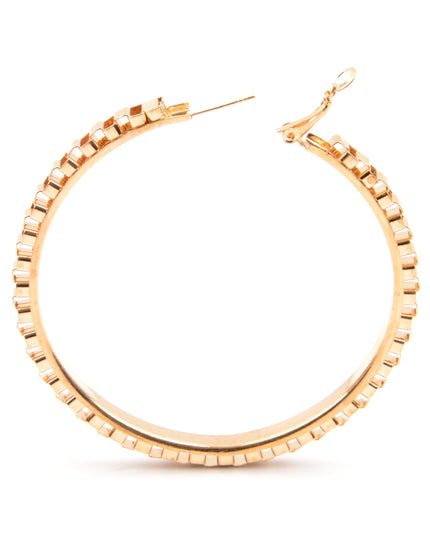Chain Hoop Earrings