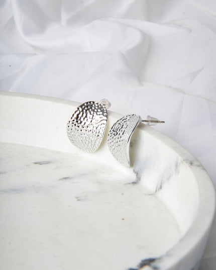 Silver Leaf Earrings