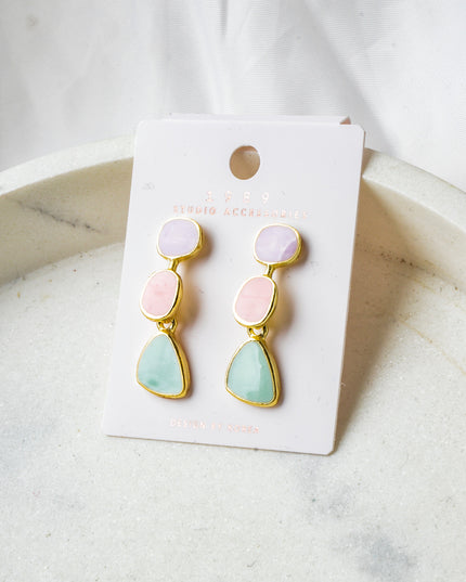 Pink Pastel Earrings