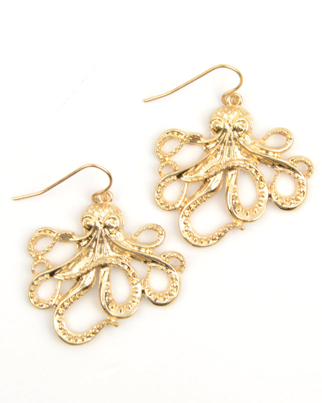 Octopus Earrings