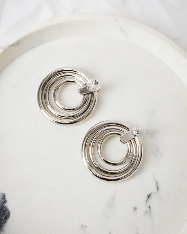 Earrings - Round | Handle: fulbevalo-round-twisted-silver-ii