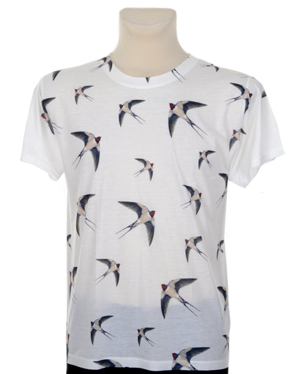 Swallow Design T-Shirt for All Ages