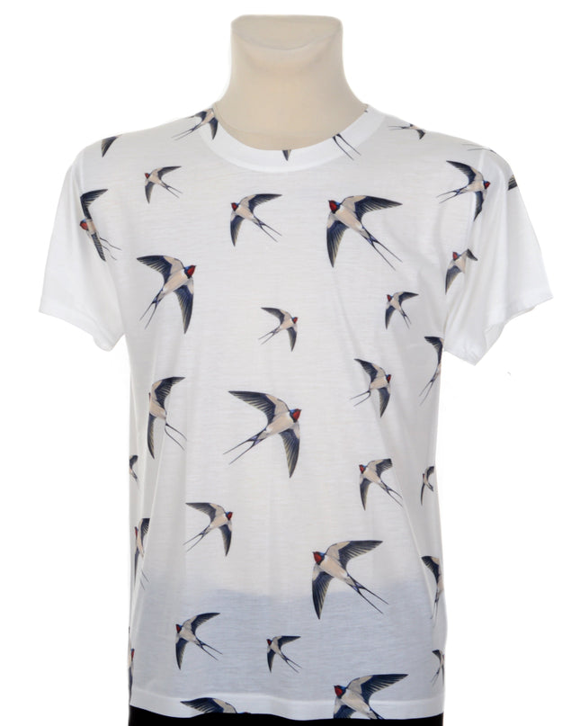 Swallow Design T-Shirt for All Ages