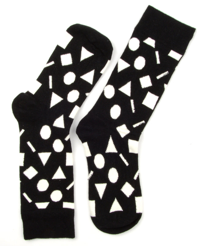 Fun Christmas Socks - Zokni Shapes Design