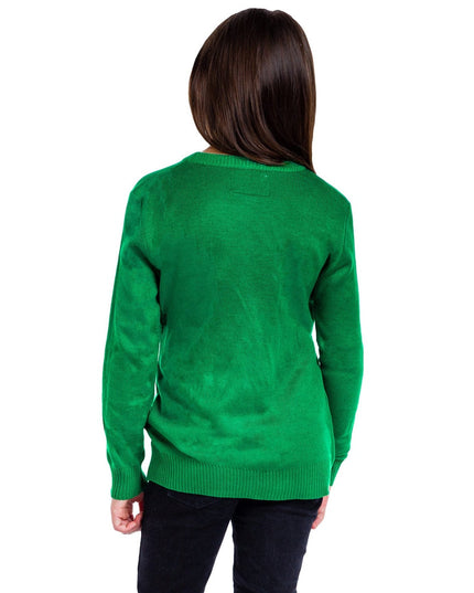 Girl's Pizza Tree Sweater