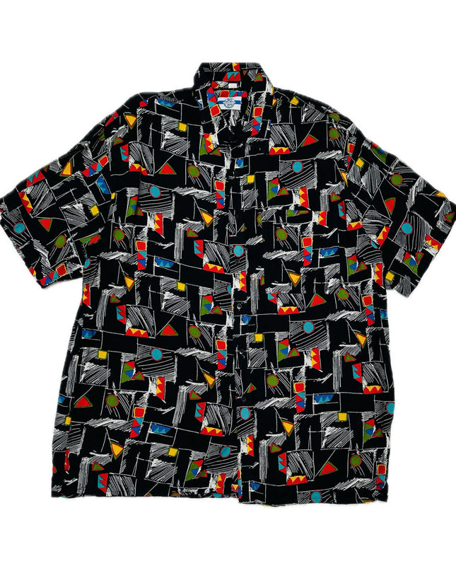 Vintage Graphic Button-Up Shirt - Holiday Collection