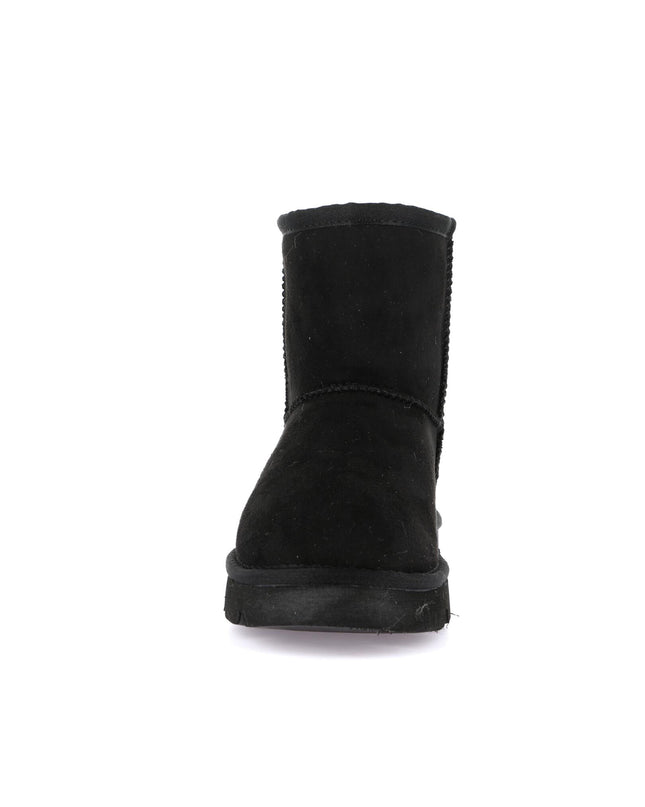 Grünland Women's Short Boots in Black for Festive Warmth