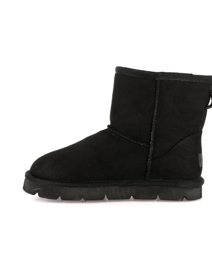 Grünland Women's Short Boots in Black for Festive Warmth