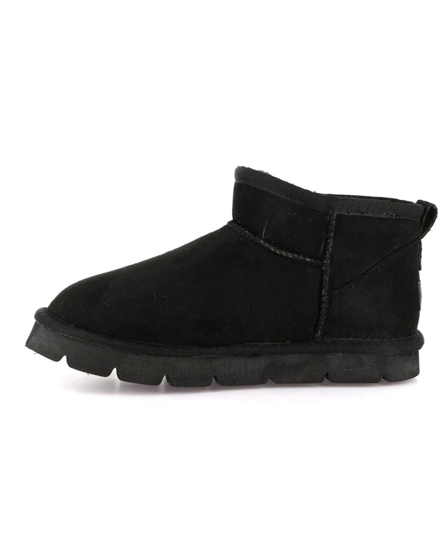 Grünland Women's Extra Short Boots in Black for Chic Style
